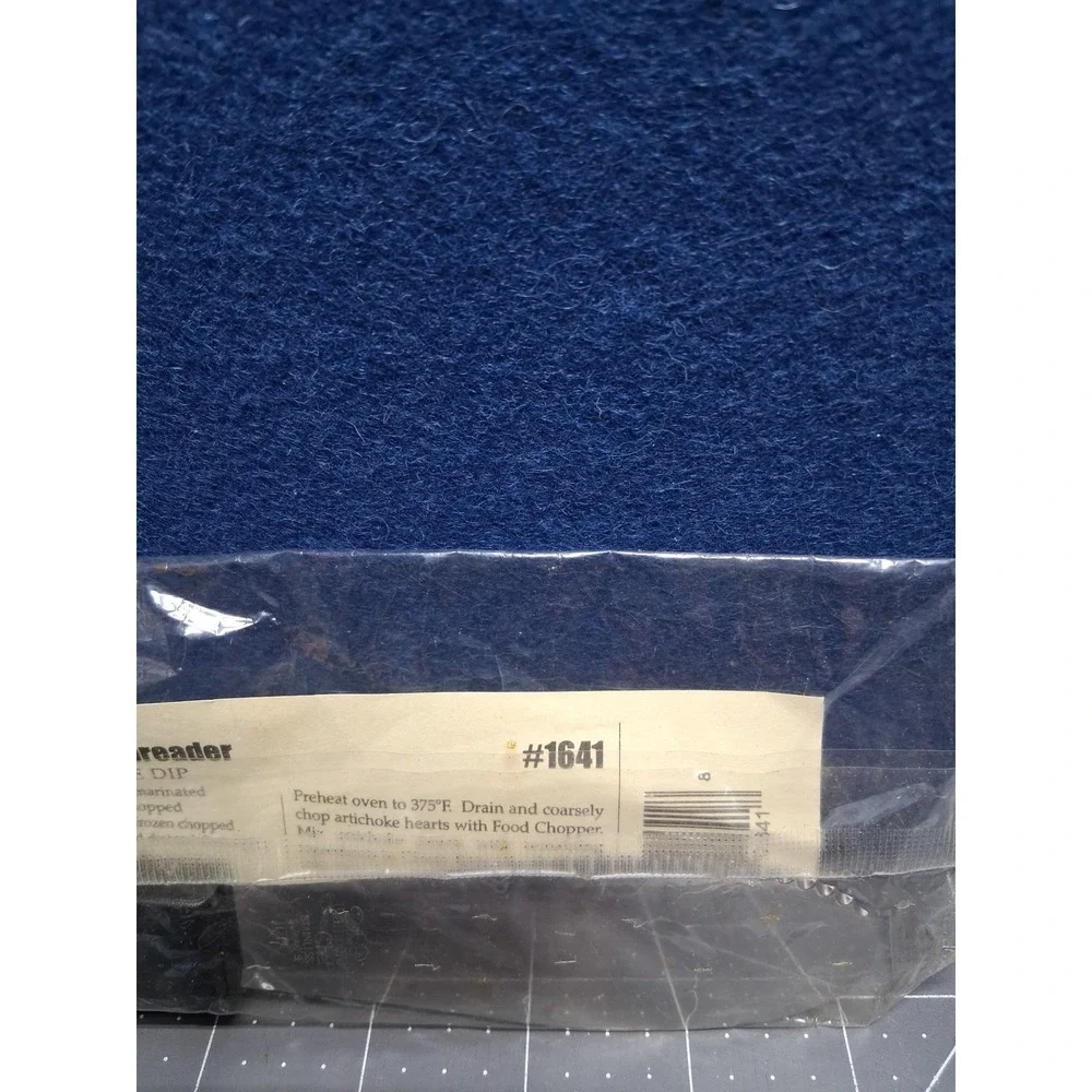 Pampered Chef All Purpose Spreader Black 1641 Stainless Serrated Blade